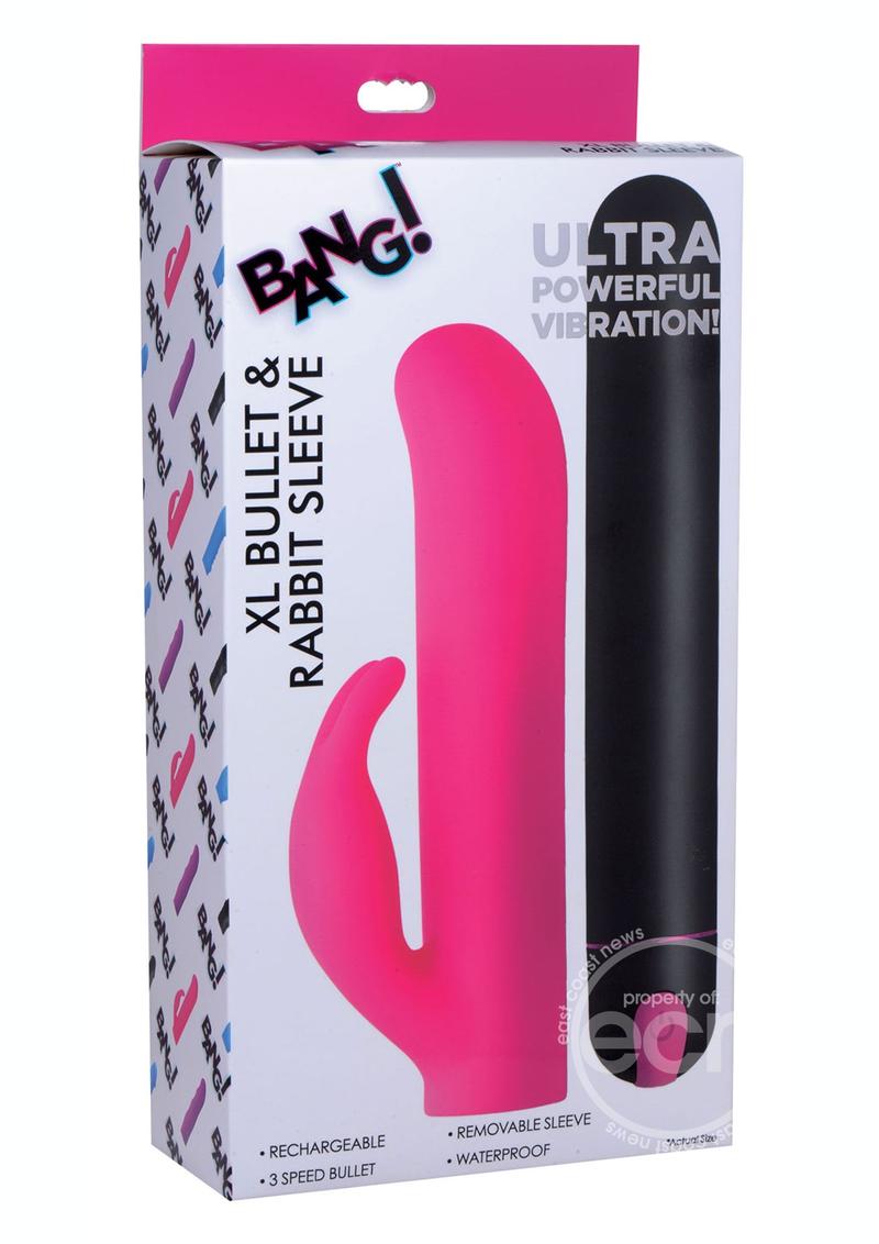 Bang! XL Bullet and Silicone Sleeve Set