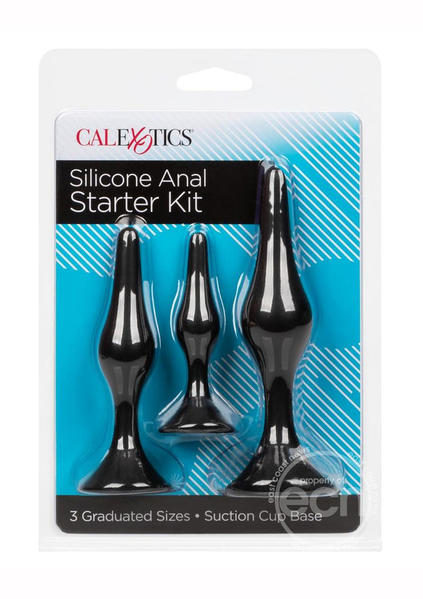 Silicone Anal Starter Kit (3 Per Set)