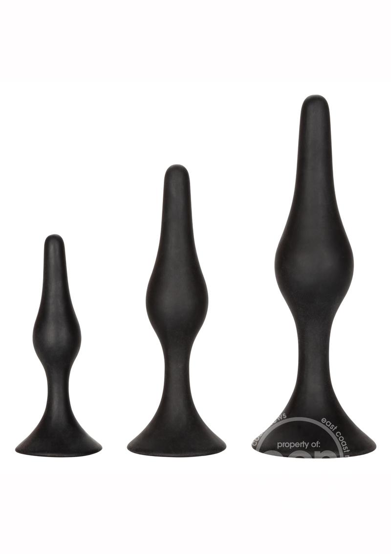 Silicone Anal Starter Kit (3 Per Set)