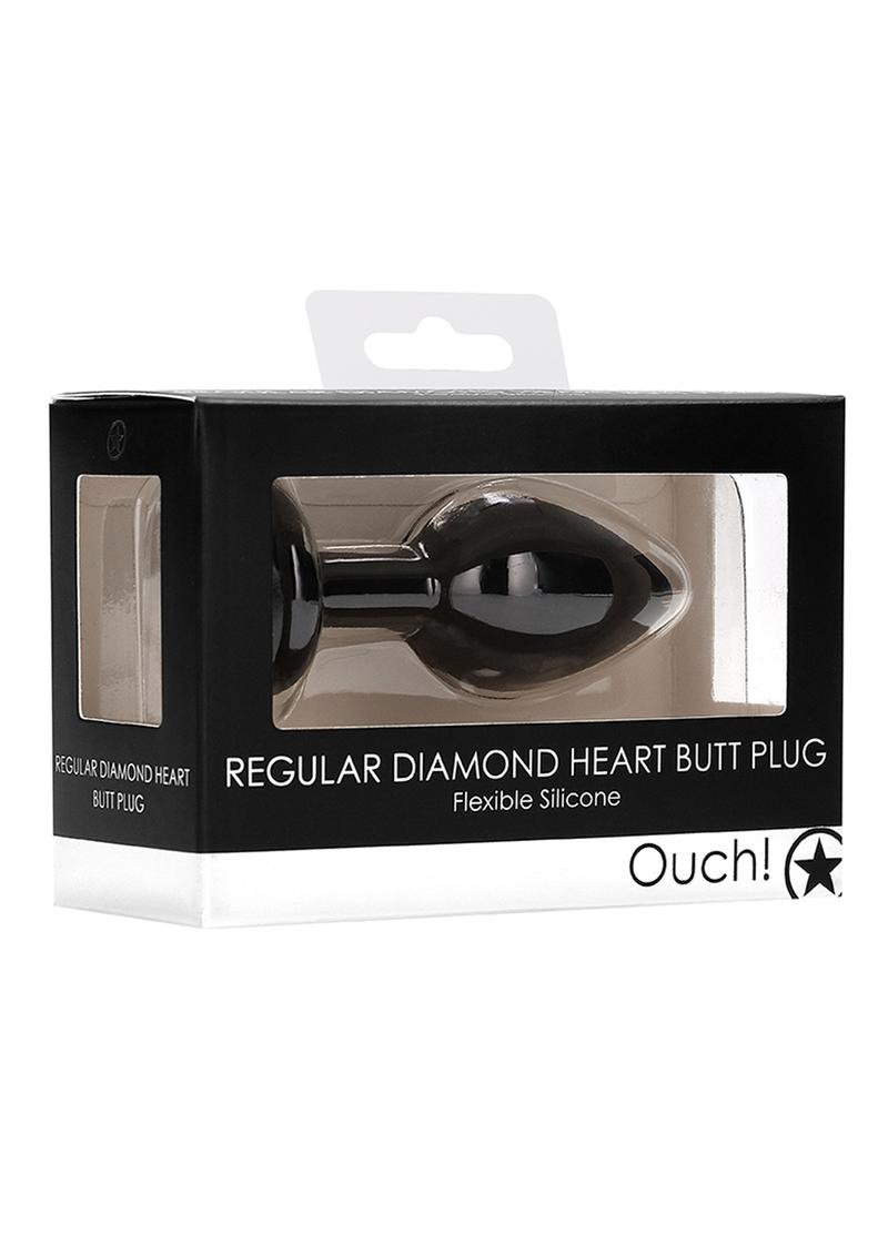 Ouch! Diamond Heart Butt Plug