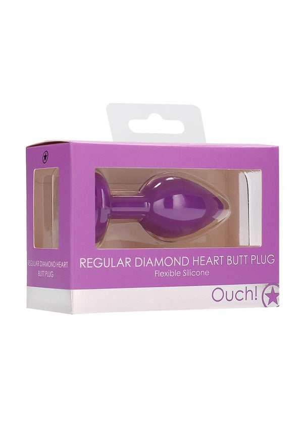 Ouch! Diamond Heart Butt Plug