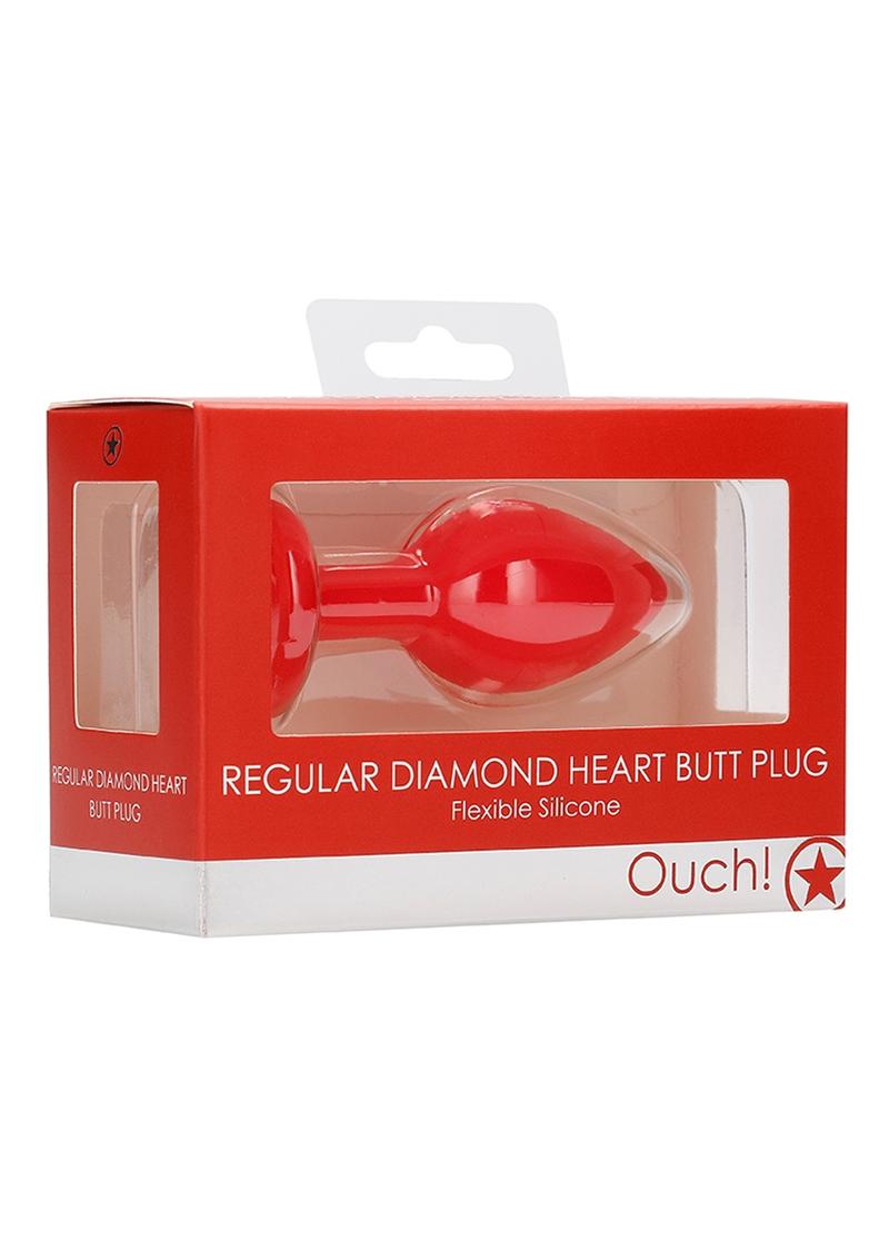 Ouch! Diamond Heart Butt Plug