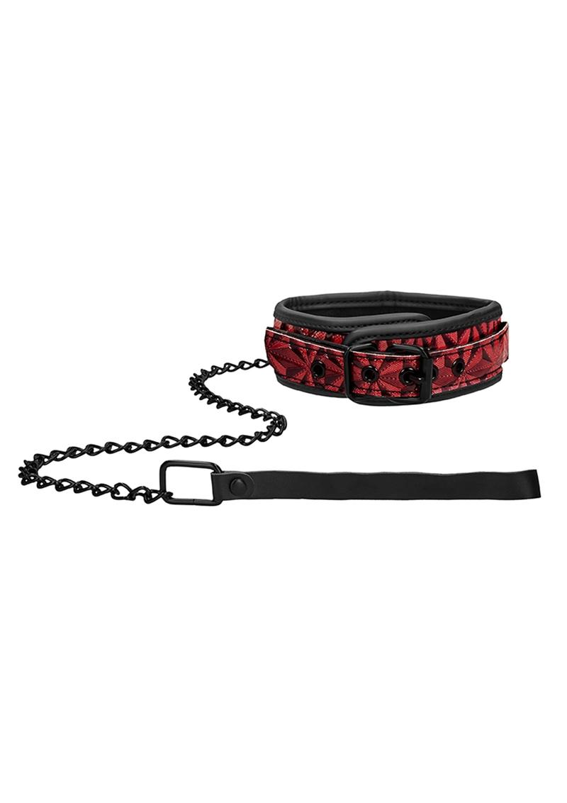 Ouch! Luxury Collar with Leash