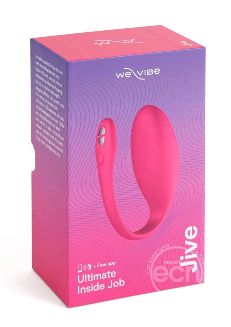 We-Vibe Jive Silicone Rechargeable Remote Control Wearable G-Spot Vibrator