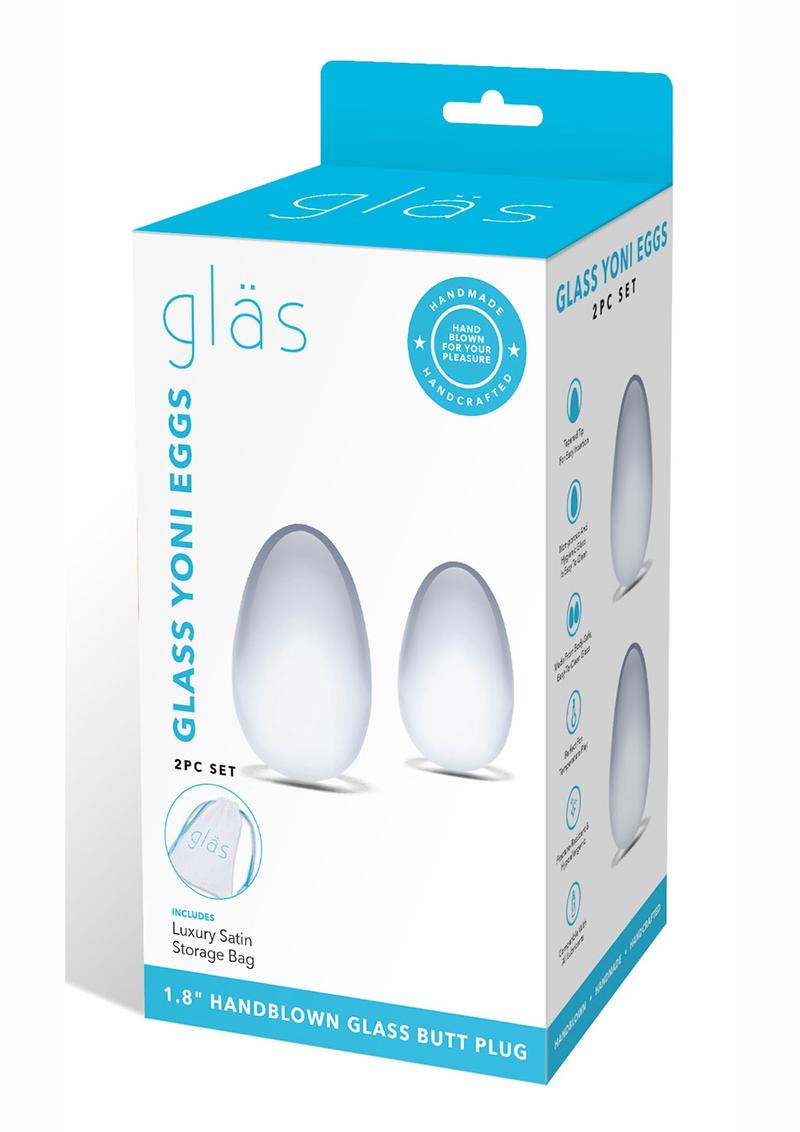 Glas Yoni Eggs (2 piece)