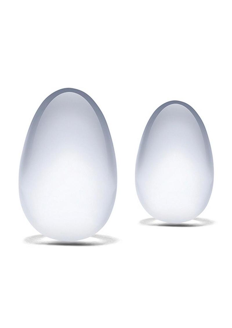 Glas Yoni Eggs (2 piece)