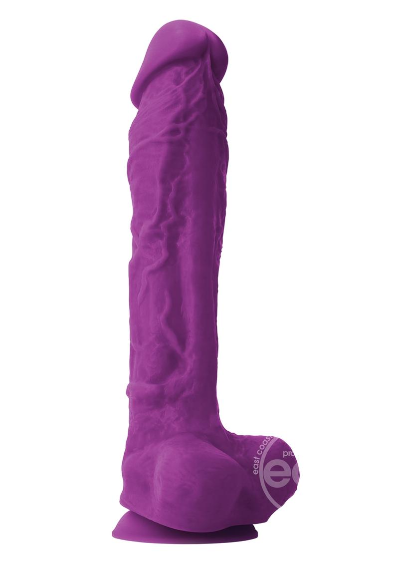 Colours Pleasures Silicone Dildo 10in