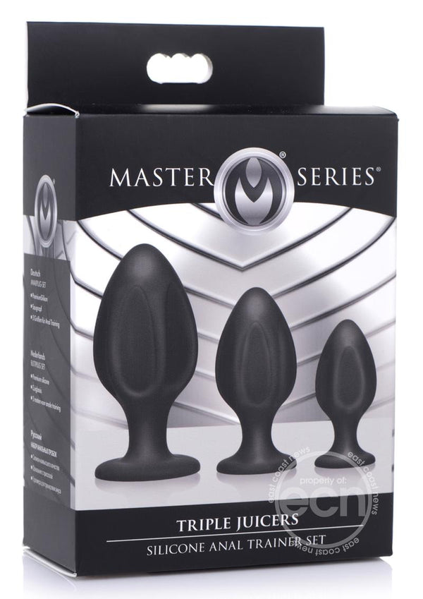 Master Series Triple Juicers Silicone Anal Trainer Set