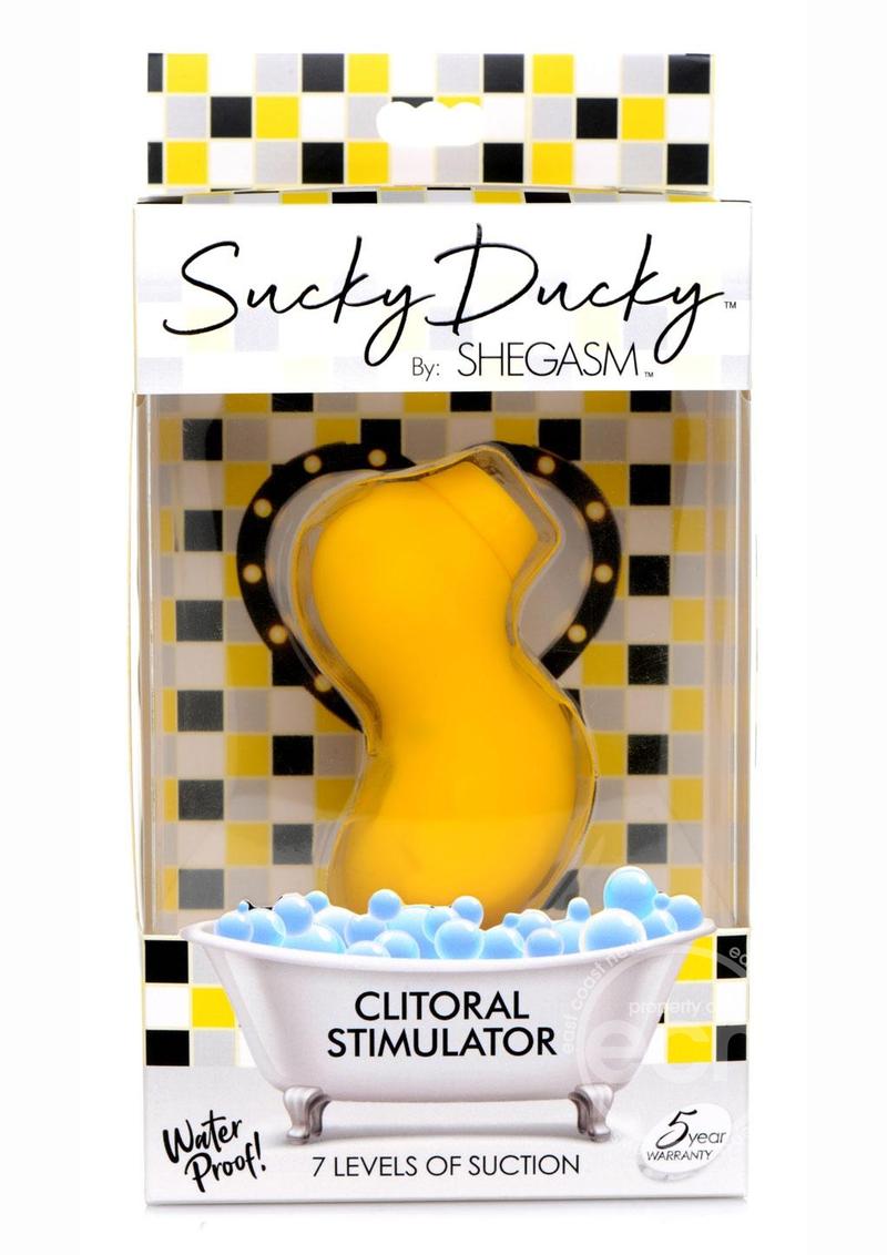 Inmi Shegasm Sucky Ducky Silicone Rechargeable Clitoral Stimulator