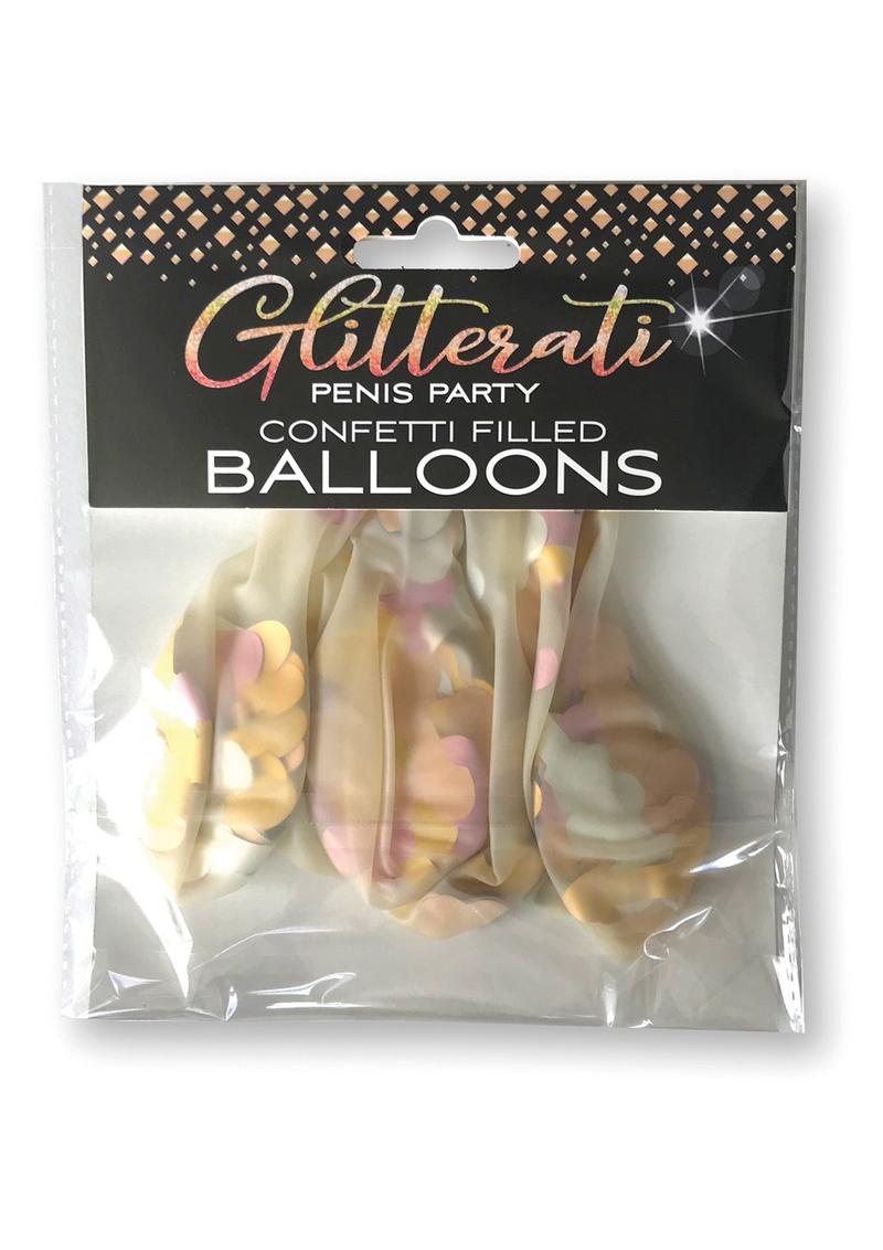 Glitterati  Party Confetti Filled Balloons