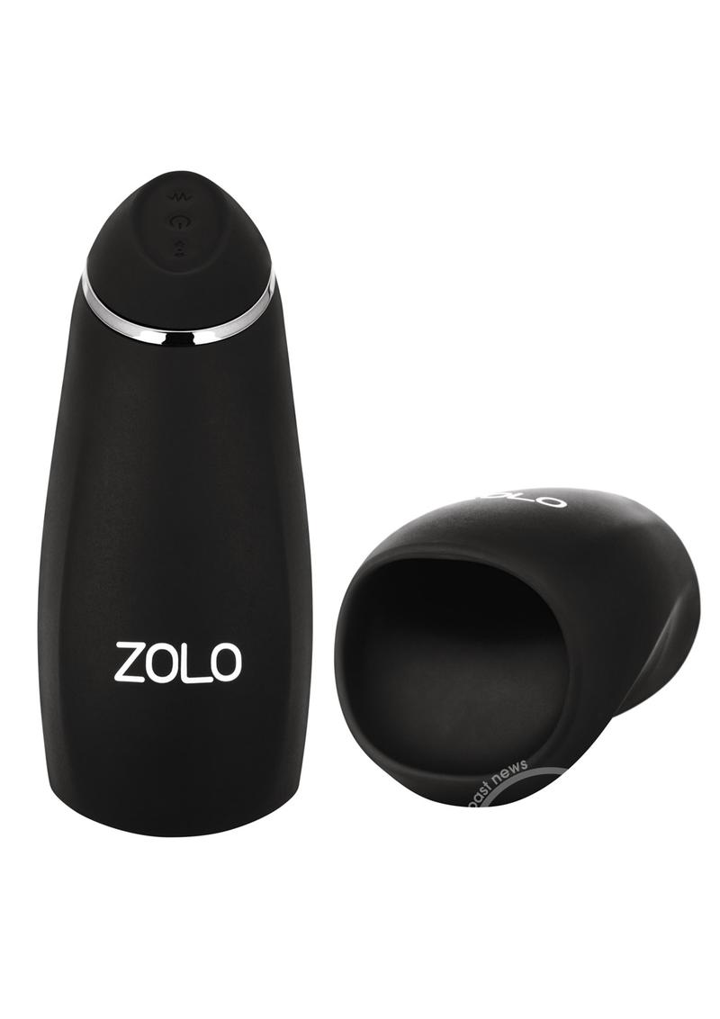 ZOLO Stickshift Squeezable Vibrating & Thrusting Rechargeable Male Stimulator