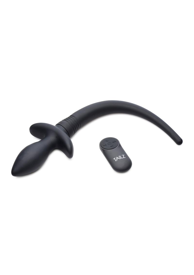 Tailz Waggerz Moving & Vibrating Silicone Rechargeable Puppy Tail with Remote Control