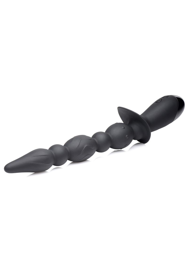 Master Series 10X Triple-Blast Silicone Vibrating Beads