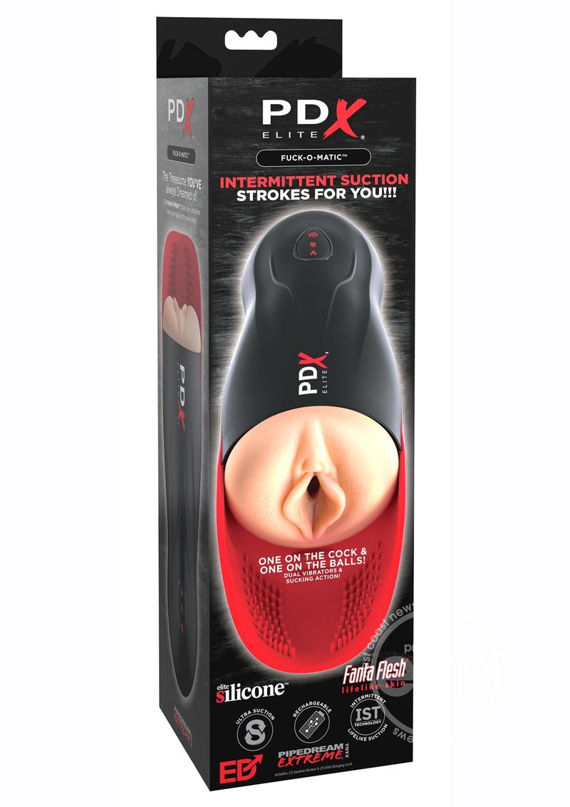 PDX Elite Fuck-O-Matic Stroker Rechargeable Masturbator