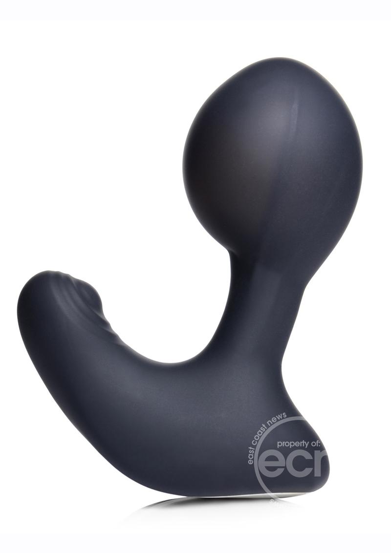 Swell 10X Inflatable & Tapping Rechargeable Silicone Prostate Vibrator with Remote Control