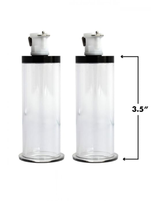 LA Pump Nipple and Clit Cylinders (pair)