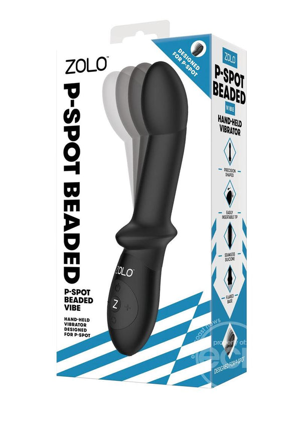 ZOLO P-Spot Beaded Silicone Rechargeable Anal Vibrator