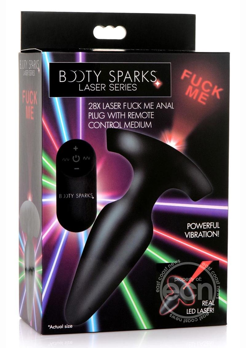 Booty Sparks Laser F... Me Rechargeable Silicone Anal Plug with Remote Control