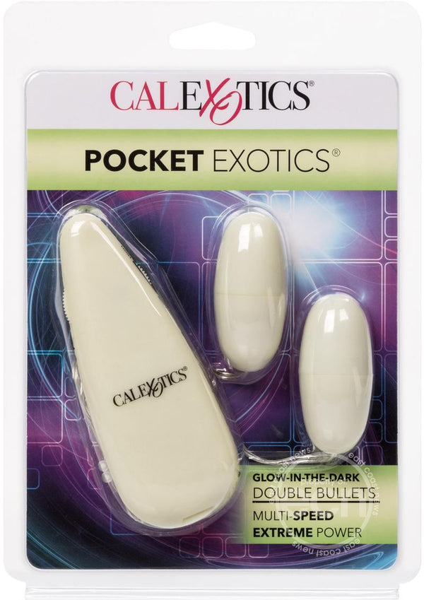 Pocket Exotics Glow-In-The-Dark Double Bullets