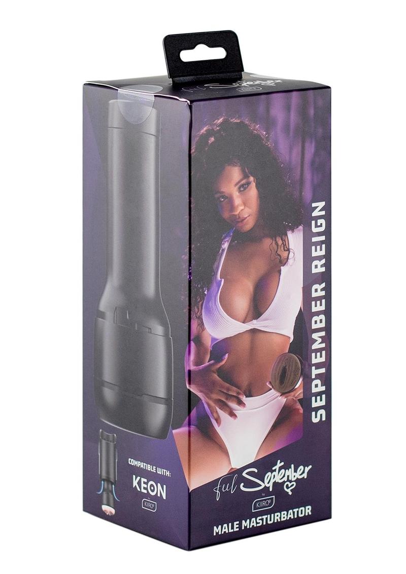 Kiiroo Feel September Reign Black Stroker Interactive Masturbator