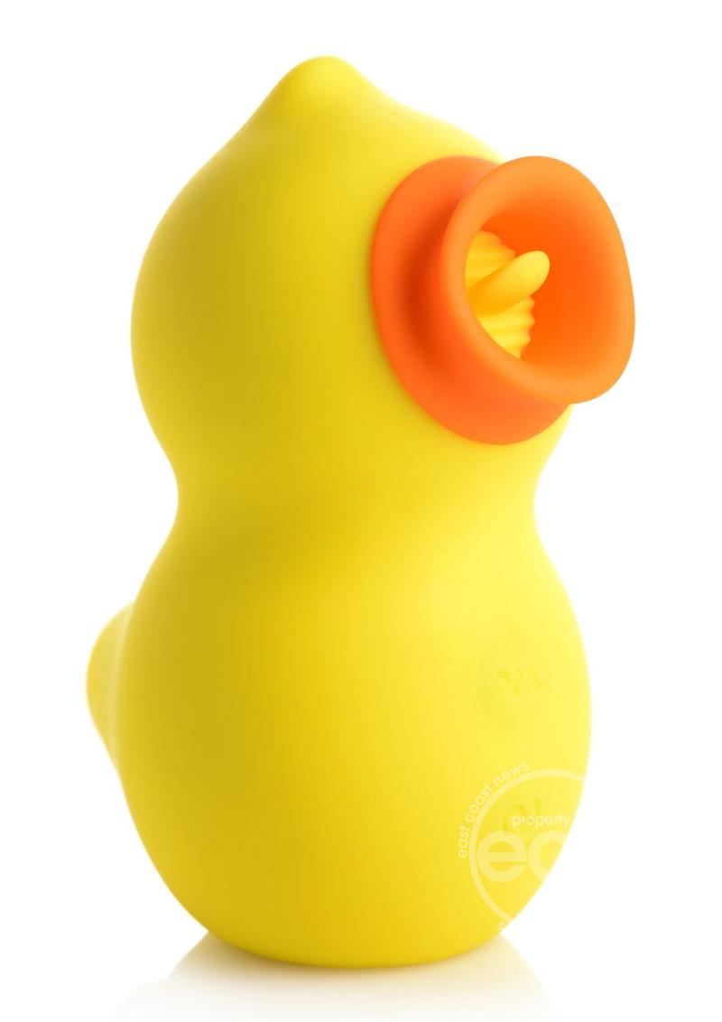 Inmi Sucky Ducky Deluxe Rechargeable Silicone Clitoral Stimulator