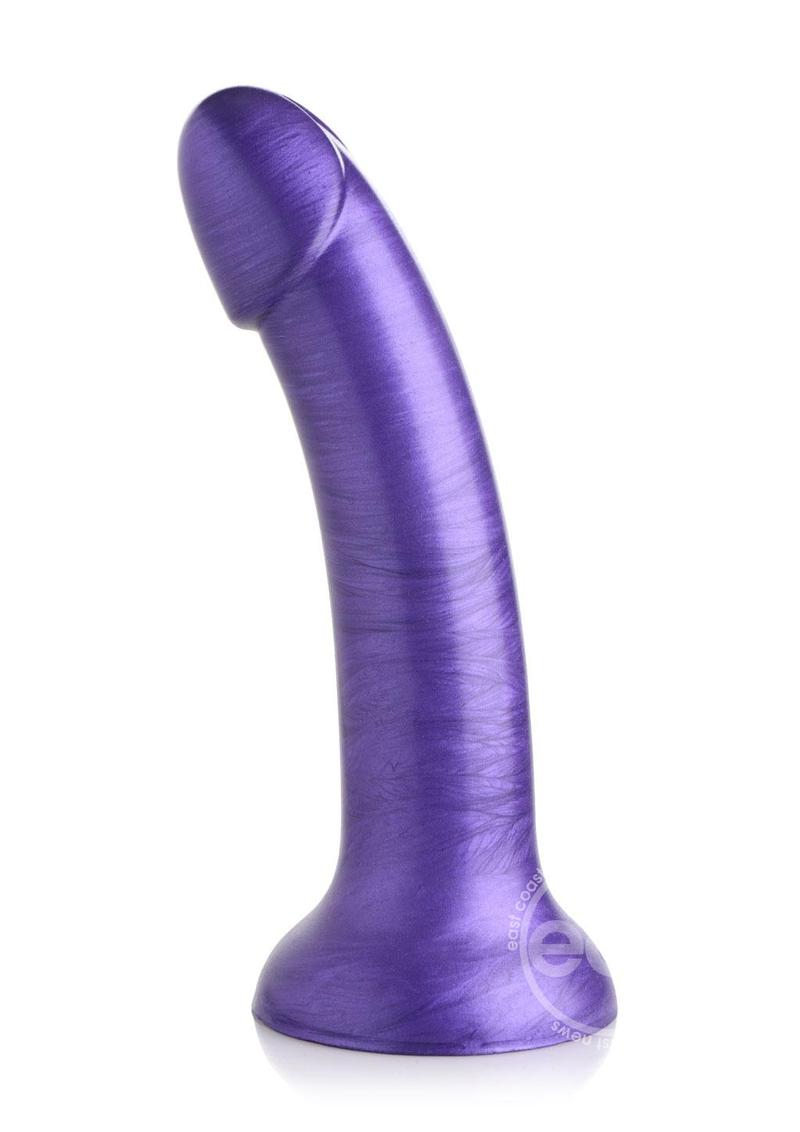 Strap U G-Tastic Metallic Silicone Dildo 7in