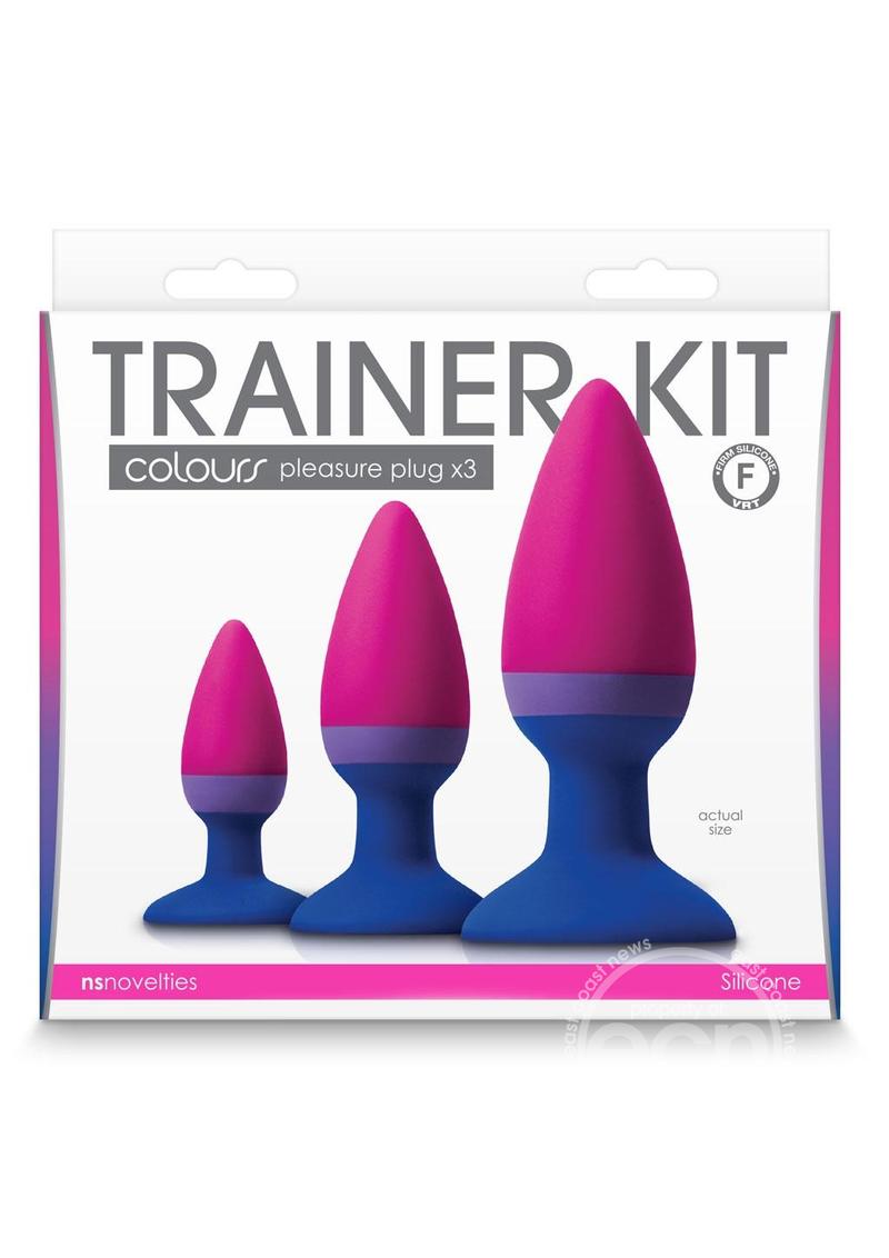 Colours Pleasures Trainer Silicone Anal Plug Kit