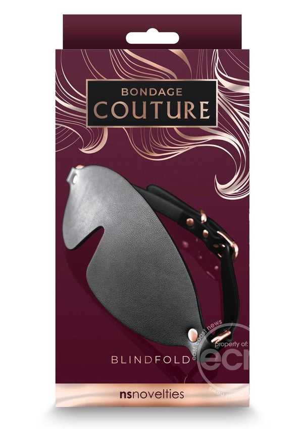 Bondage Couture PU Leather Blind Fold