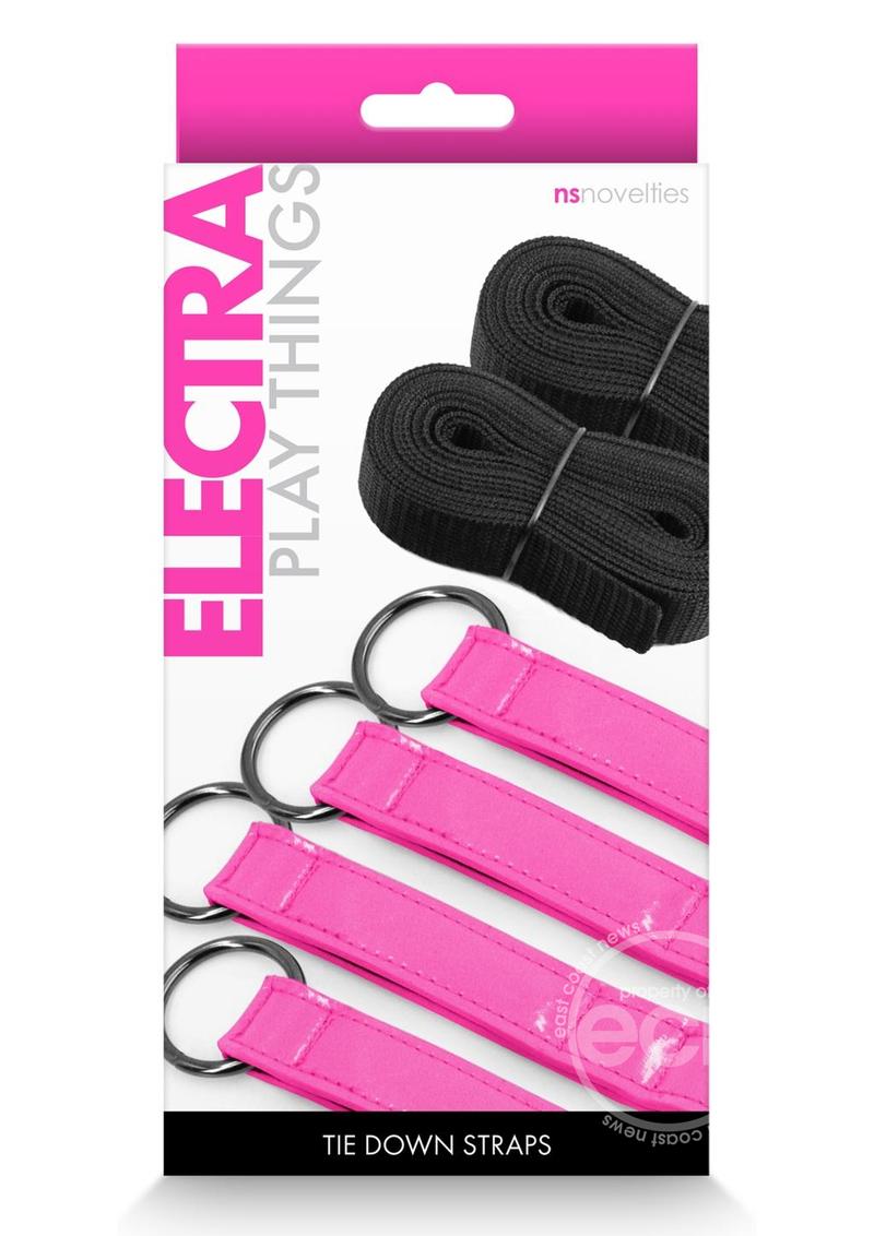 Electra Play Things PU Leather Bed Restraint Straps