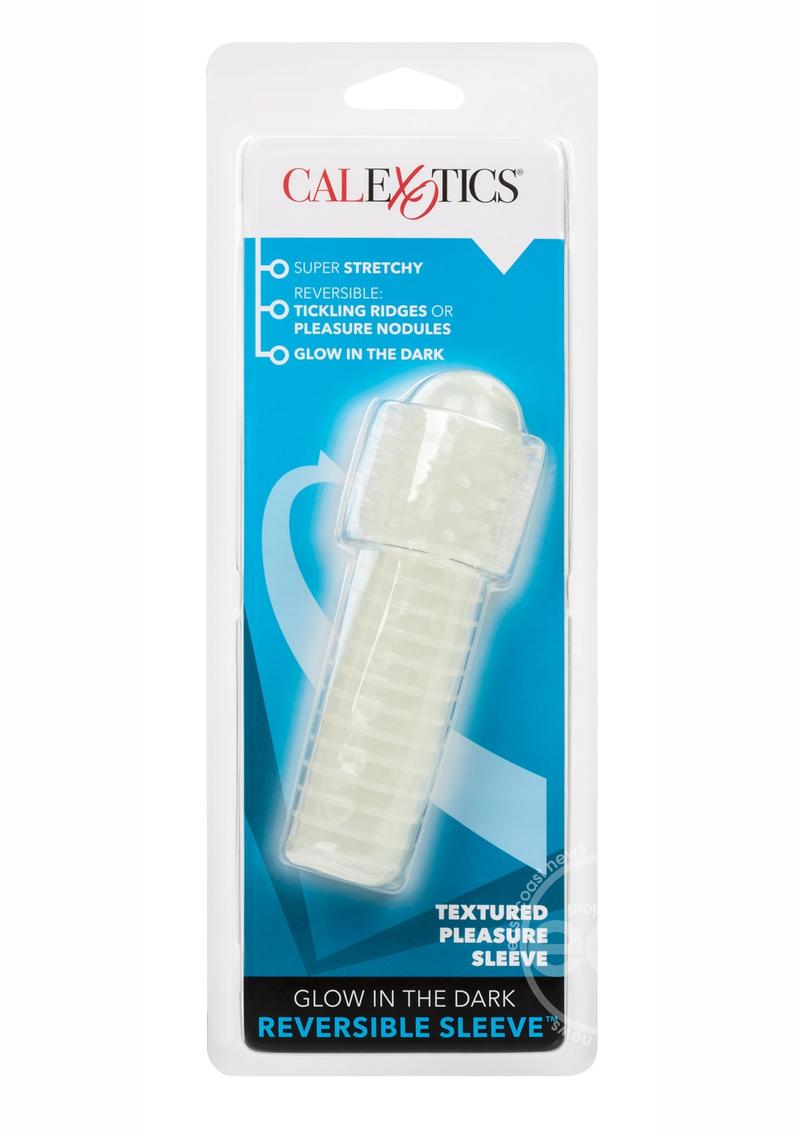 CalExotics Glow-In-The-Dark Reversible Penis Sleeve