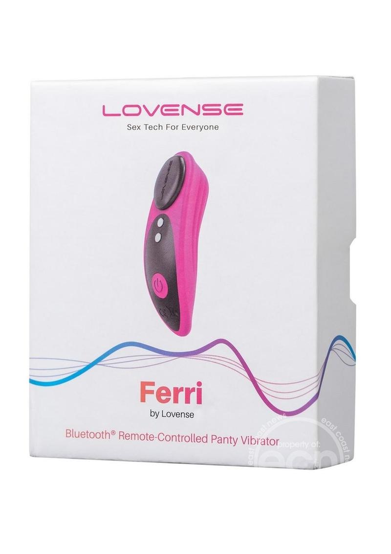 Lovense Ferri App Compatible Silicone Panty Vibrator