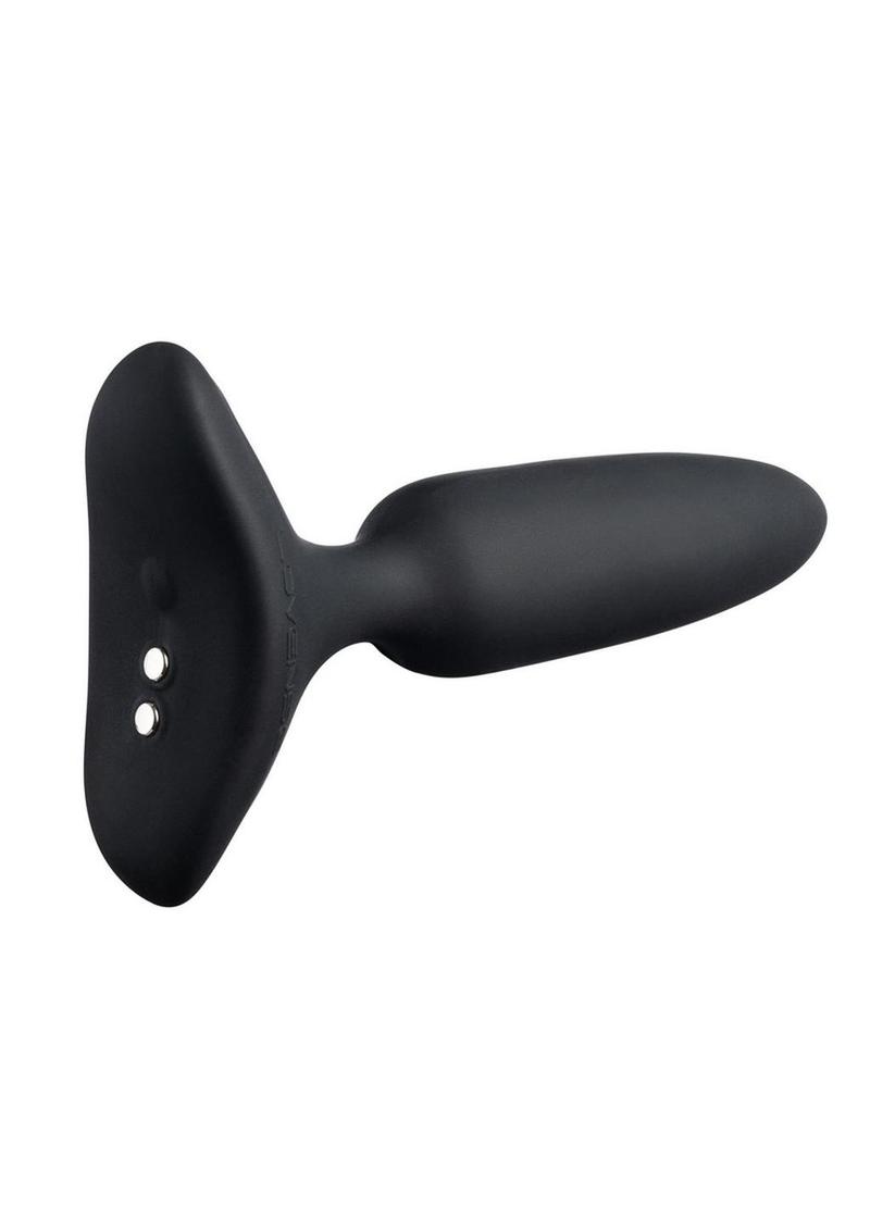 Lovense Hush 2 Rechargeable App Compatible Silicone Vibrating Anal Plug 1in