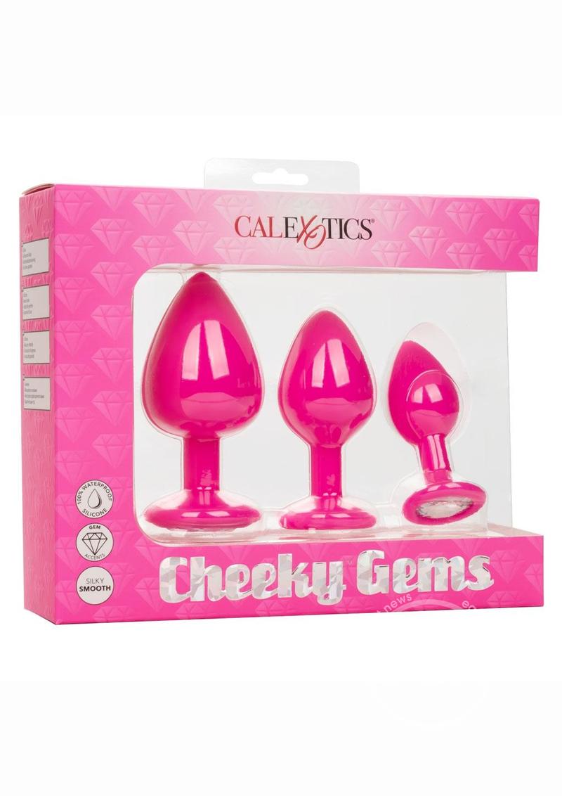 CalExotics Cheeky Gems Silicone Anal Training Kit