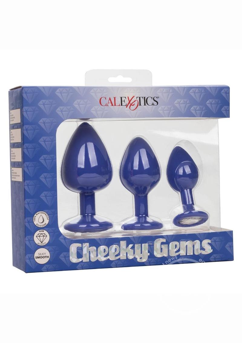 CalExotics Cheeky Gems Silicone Anal Training Kit