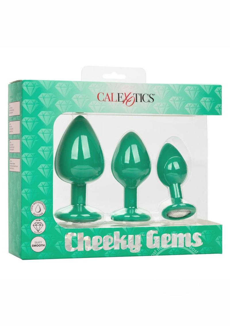 CalExotics Cheeky Gems Silicone Anal Training Kit