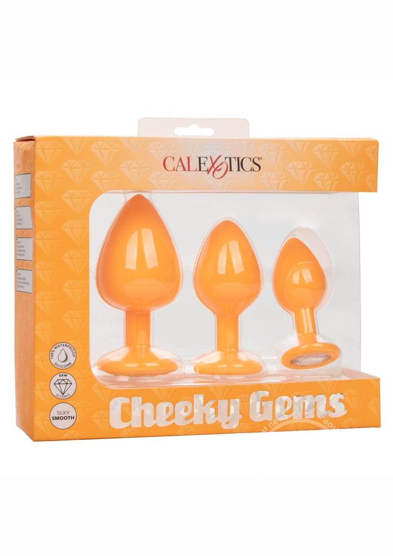 CalExotics Cheeky Gems Silicone Anal Training Kit