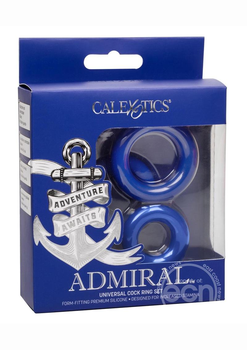 Admiral Universal Silicone Cock Ring Set