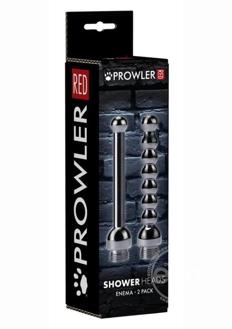 Prowler RED Shower Heads (2 Pack) Stainless Steel
