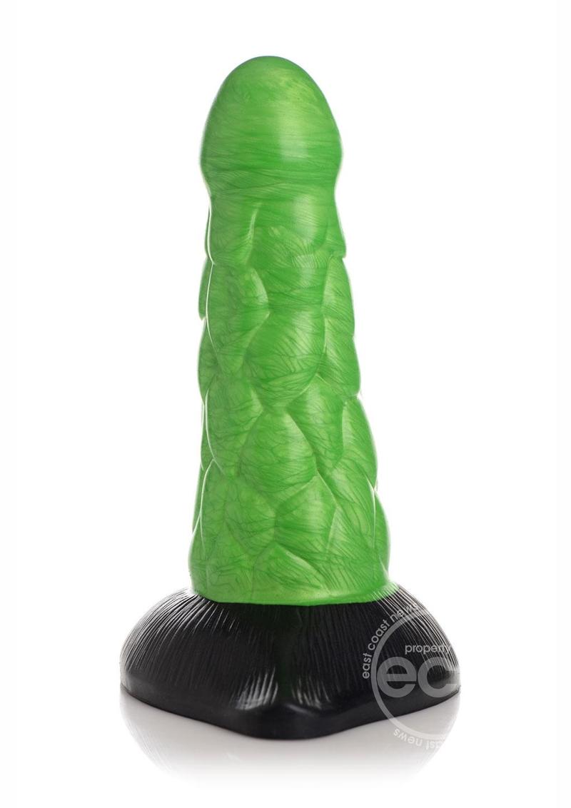 Creature Cocks Radioactive Reptile Silicone Dildo 7.5in