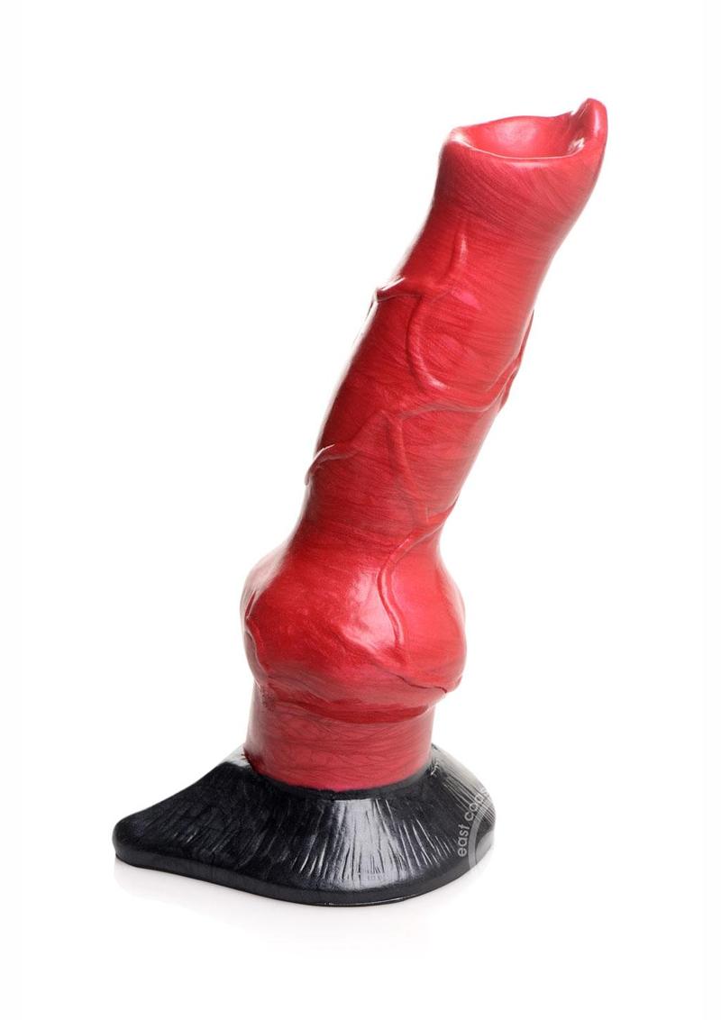 Creature Cocks Hell-Hound Canine Penis Silicone Dildo 7.5in