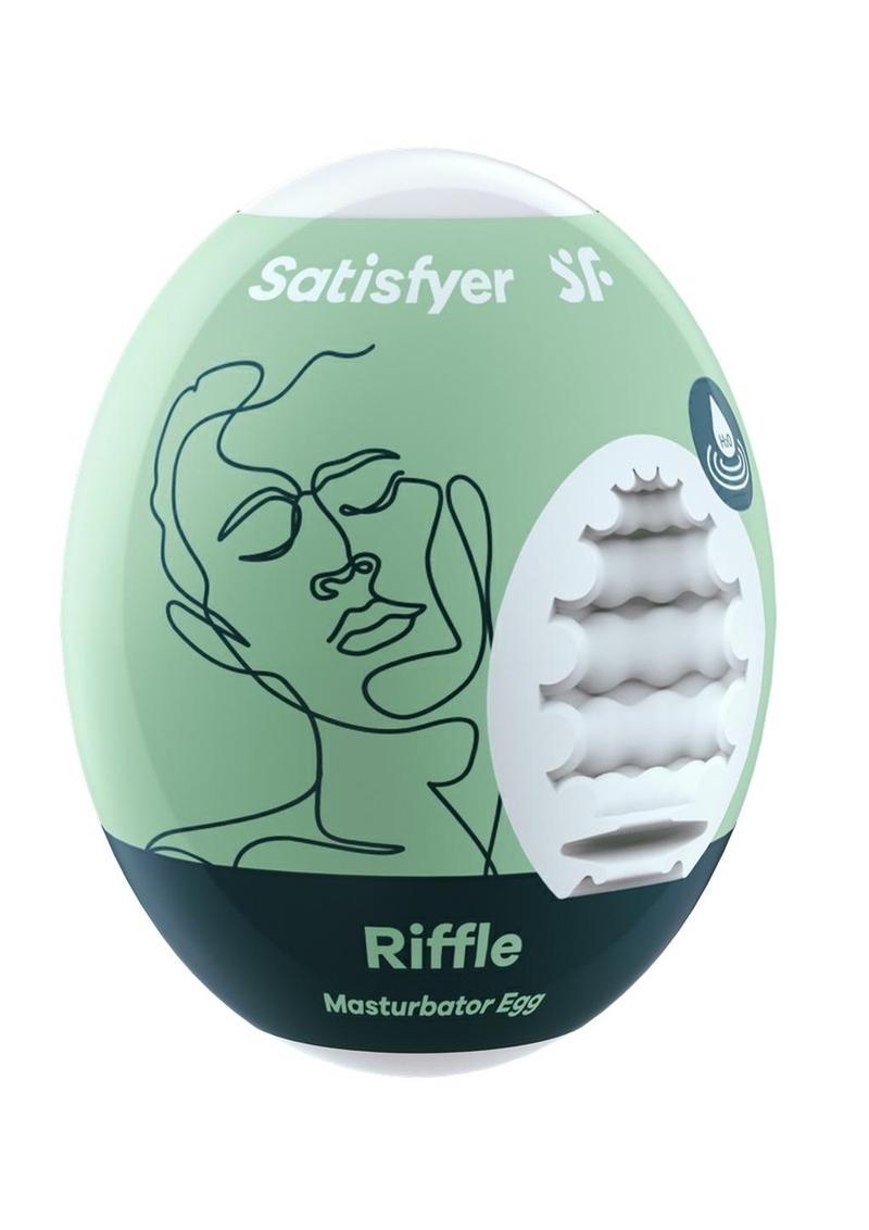 Satisfyer Masturbator Egg 3 Pack Set (Riffle)