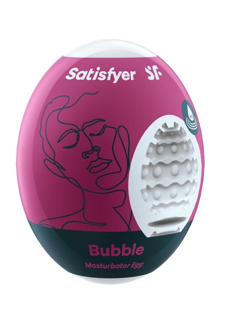 Satisfyer Masturbator Egg 3 Pack Set (Bubble)