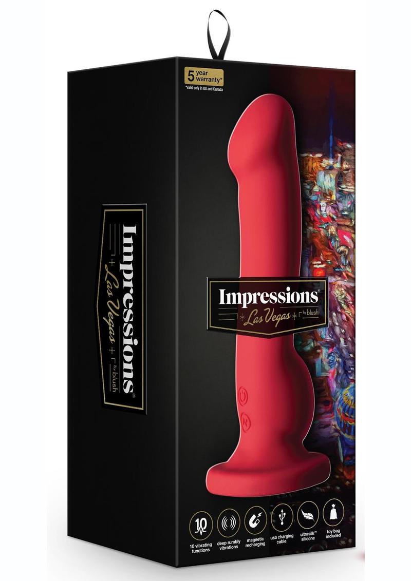 Impressions Las Vegas Rechargeable Silicone Vibrator