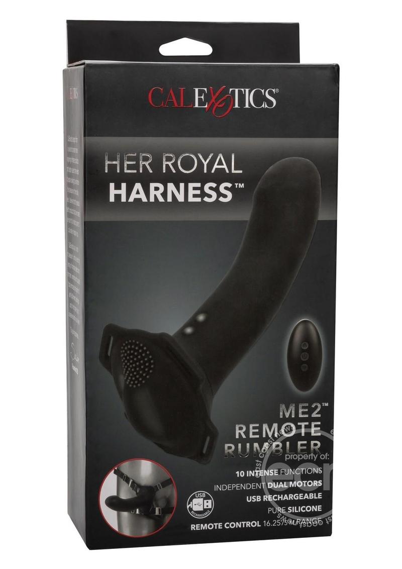 Her Royal Harness ME2 Remote Control Rechargeable Silicone Rumbler Probe