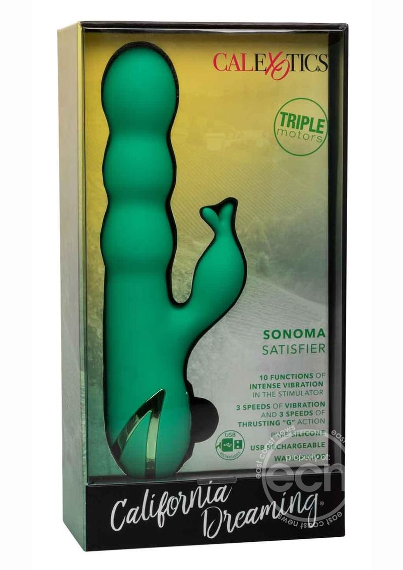 Califormia Dreaming Sonoma Satisfyer Rechargeable Silicone Vibrator