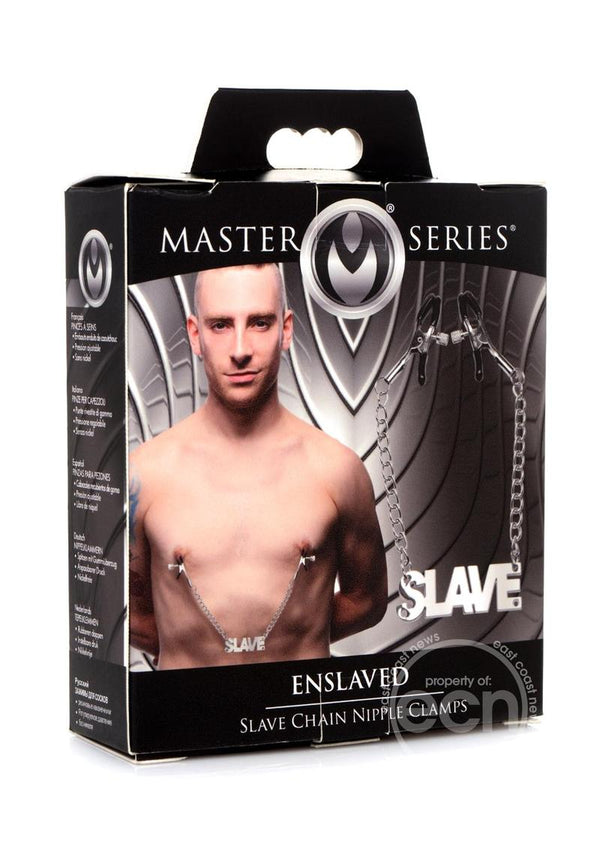 Master Series Enslaved Slave Chain Nipple Clamps