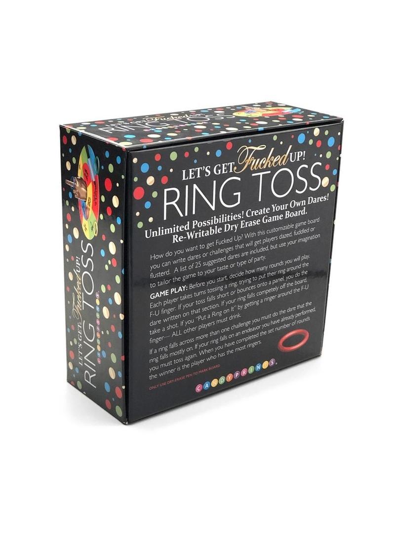 Let's Get F'd Up Ring Toss Game