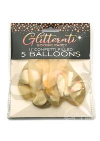 Glitterati  Party Confetti Filled Balloons