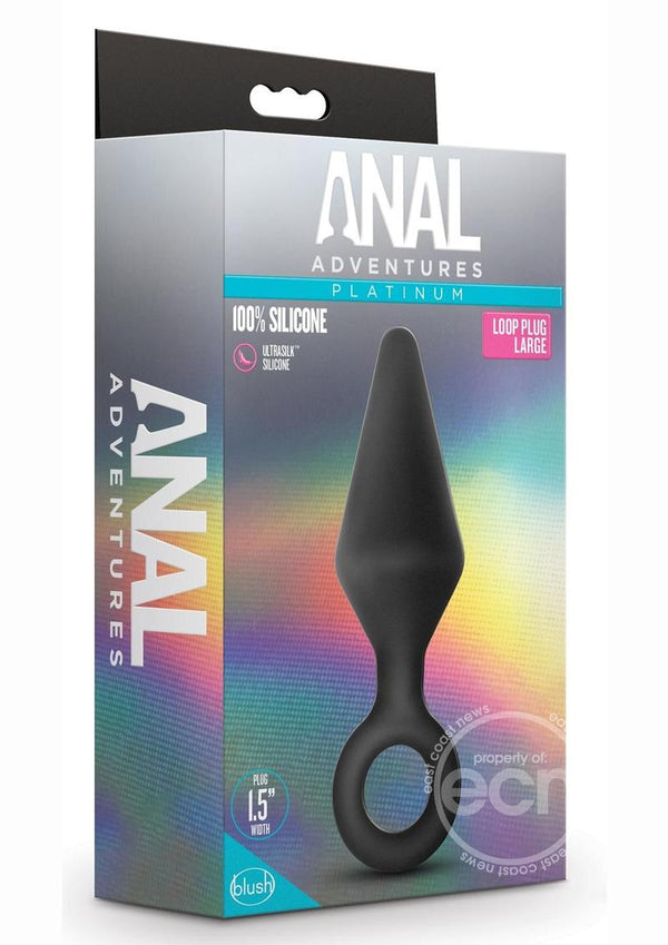 Anal Adventures Platinum Loop Plug