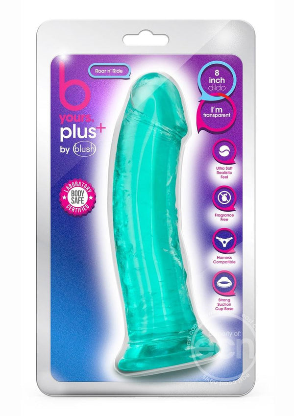 B Yours Plus Roar n' Ride Realistic Dildo 8in